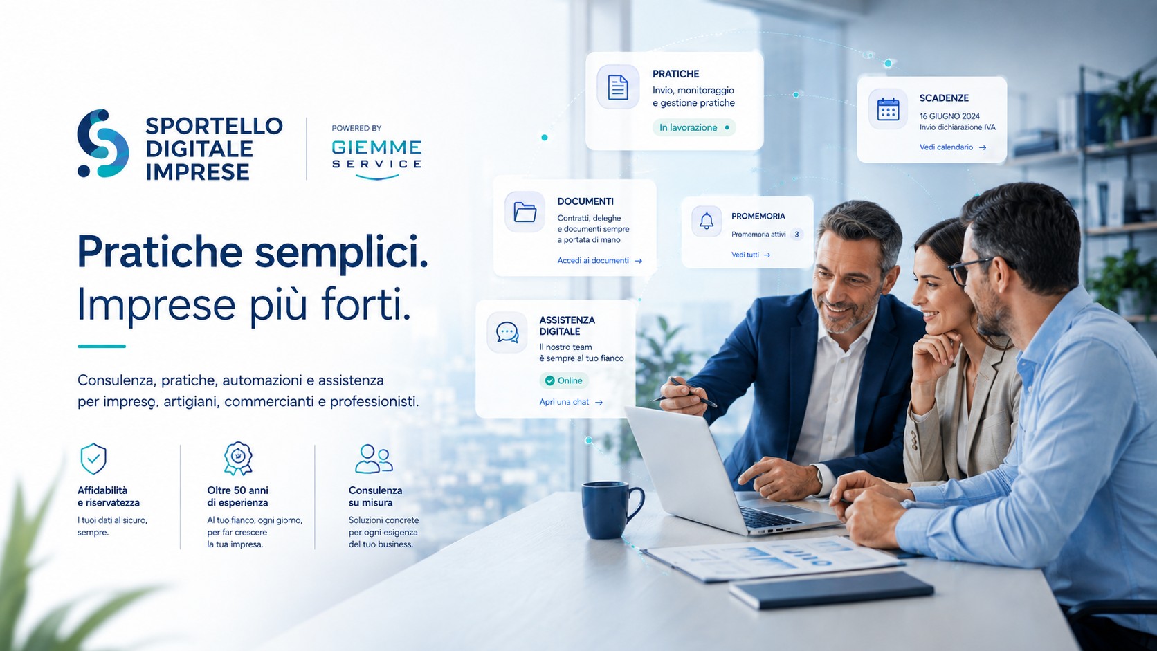 Sportello Digitale Imprese - pratiche, consulenza e automazioni